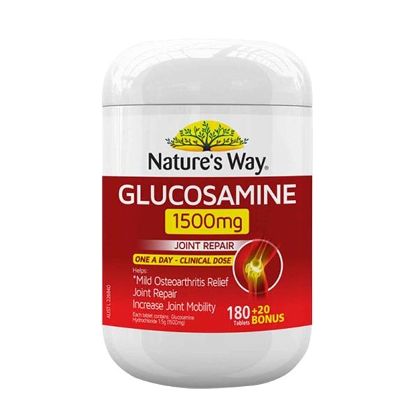 Hình ảnh Viên uống bổ khớp Nature’s Way Glucosamine 1500mg Joint Repair - Ảnh 2