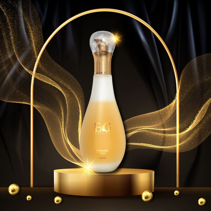 Hình ảnh thực tế Nước Thần Phục Hồi Tế Bào E&G Revitalizing Essence - Tinh chất vàng cho làn da tái sinh