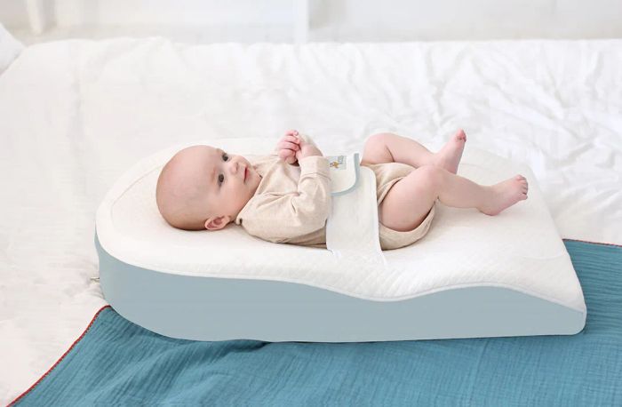 Hình ảnh thực tế Đệm Coza Baby Bed