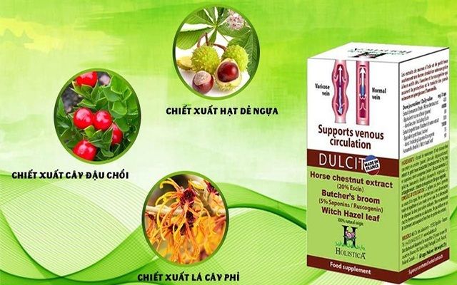 Hình ảnh chính hãng viên uống Dulcit từ Pháp