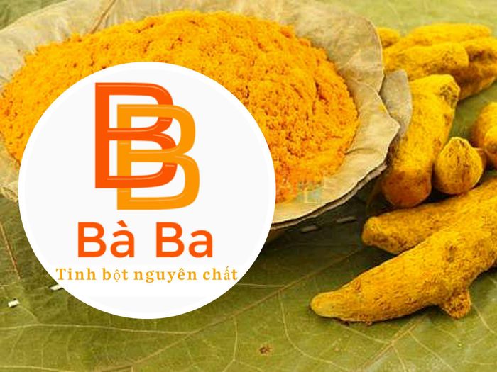Hình ảnh Tinh Bột Nghệ Bà Ba - Thương hiệu uy tín Nghệ An
