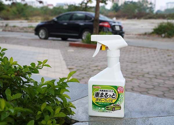 Hình ảnh CHAI XỊT PHỦ BÓNG XE Ô TÔ CHỐNG BÁM NƯỚC MARUTTO BODY WAX ảnh 2