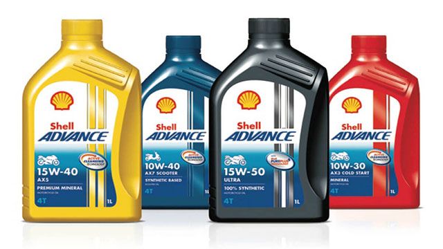 Hình ảnh dầu nhớt Shell chính hãng