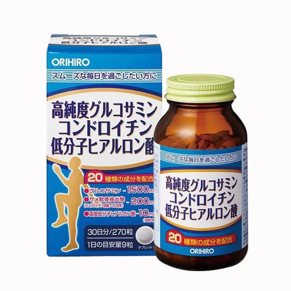 Hình ảnh Viên bổ xương khớp Glucosamine Chondroitin Hyaluronic Acid Orihiro