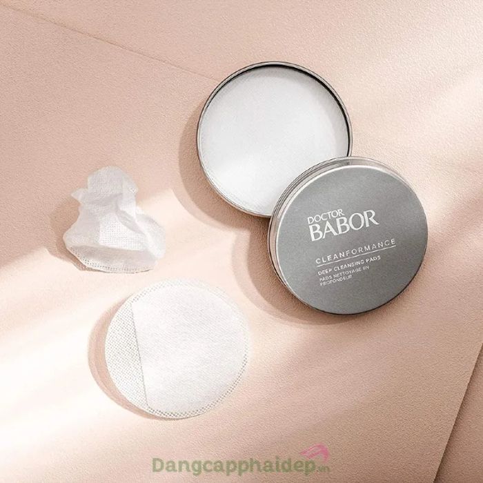 Hình ảnh thực tế Babor Deep Cleansing Pads - góc nhìn toàn diện