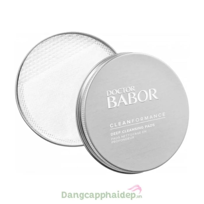 Hình ảnh cận cảnh Babor Deep Cleansing Pads - chi tiết thành phần
