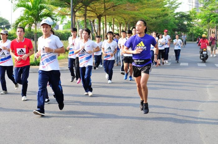 Hình ảnh ngày chạy bộ vì môi trường xanh