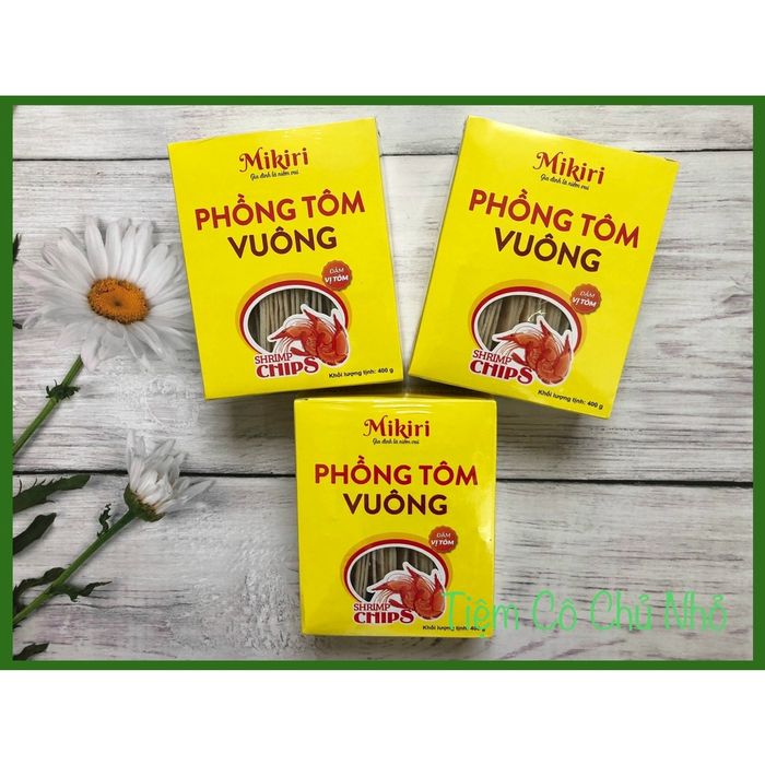 Hình ảnh Phồng Tôm Vuông Mikiri - Giòn tan hảo hạng