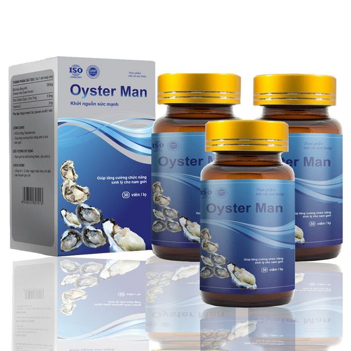 Bộ sưu tập hình ảnh: Hộp sản phẩm Tinh chất hàu Oyster Man chính hãng