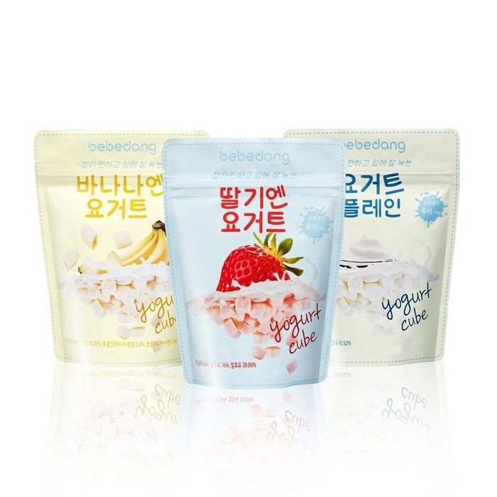 Hình ảnh sữa chua khô Bebedang chính hãng Hàn Quốc - Đạt chuẩn hữu cơ quốc tế
