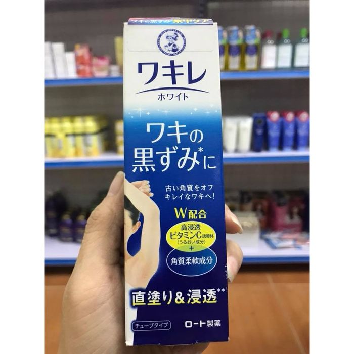 Hình ảnh kem trị thâm nách Rohto Wakire White 1