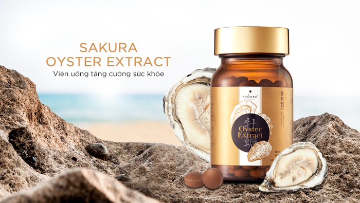 Hình ảnh thực tế Tinh Chất Hàu Sakura Oyster Extract - Quà tặng từ đại dương