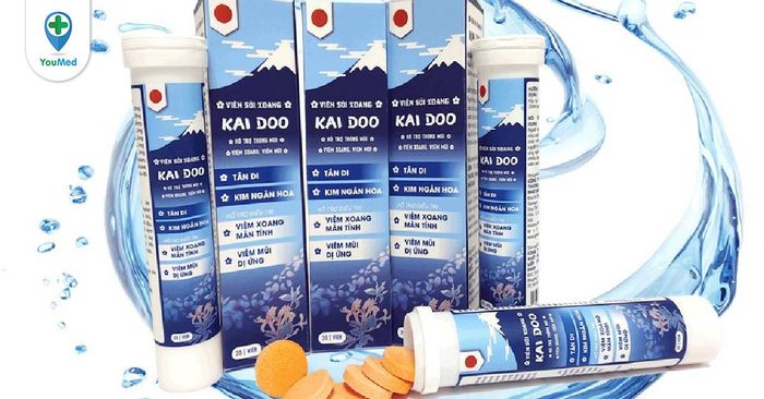 Hình ảnh Kai Doo - Viên sủi hỗ trợ viêm xoang công nghệ Nhật
