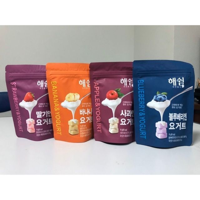 Hình ảnh sữa chua khô sấy lạnh Haeswim chính hãng