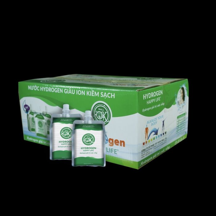 Hình ảnh sản phẩm nước ion kiềm Happy Life đóng túi - phiên bản cao cấp
