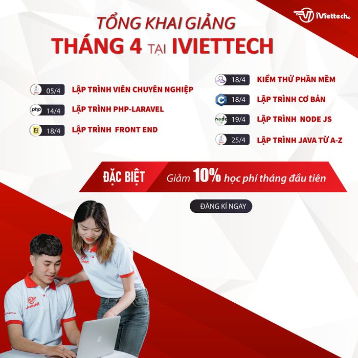 Ảnh iVietTech - Trung tâm đào tạo lập trình viên chuyên nghiệp 1