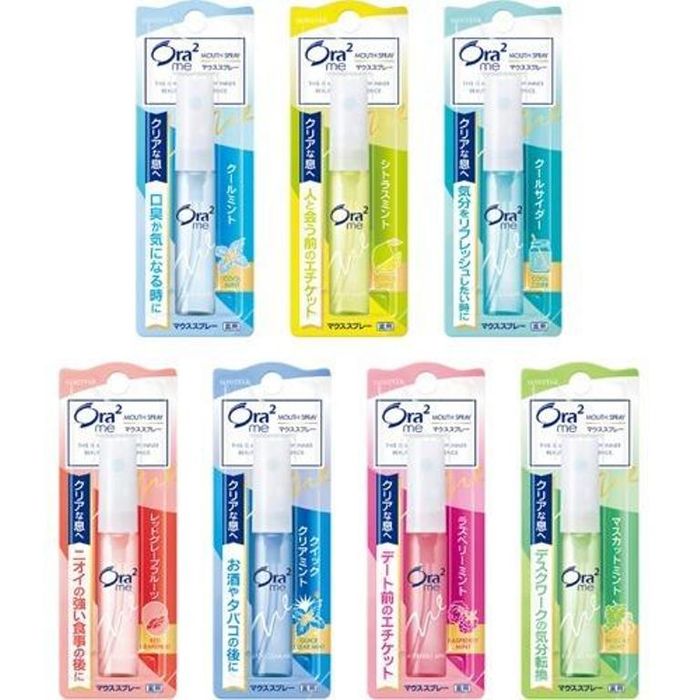 Hình ảnh thực tế chai xịt Sunstar Ora2 - Dung tích 6ml tiện lợi