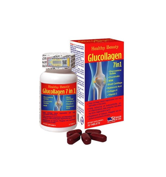 Hình ảnh Viên Uống Bổ Khớp Glucollagen 7 in 1 từ Healthy Beauty - Ảnh 1