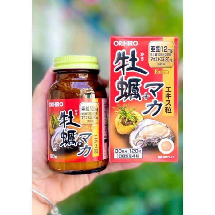 Hình ảnh sản phẩm: Viên uống tinh chất hàu tươi Maca Orihiro - Thiết kế sang trọng Nhật Bản