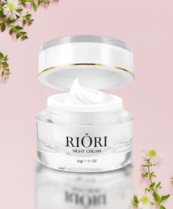 Hình ảnh thực tế kem dưỡng trắng đêm Riori Night Cream