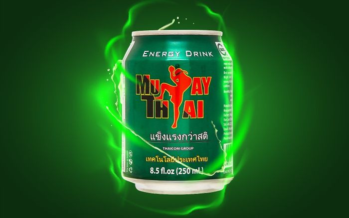Hình ảnh chính hãng nước tăng lực Muaythai