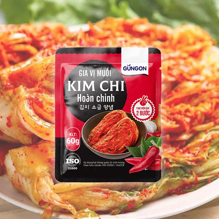 Hình ảnh gia vị muối kim chi hoàn chỉnh Gungon 1