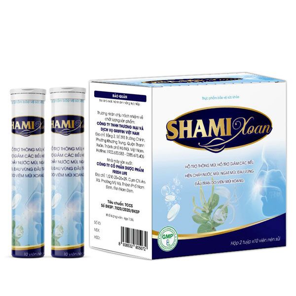 Hình ảnh Shami Xoan - Viên Sủi Hỗ Trợ Hô Hấp