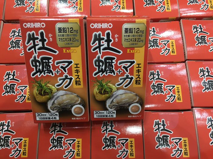 Hình ảnh chi tiết: Viên uống tinh chất hàu tươi Maca Orihiro - Bí quyết vàng từ Nhật Bản