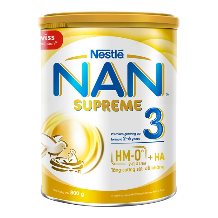 Hình ảnh chính hãng sữa Nan Supreme - thiết kế sang trọng