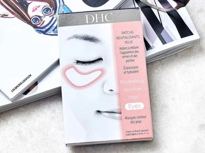 Hình ảnh mặt nạ mắt DHC Pack Sheet Eyes chính hãng