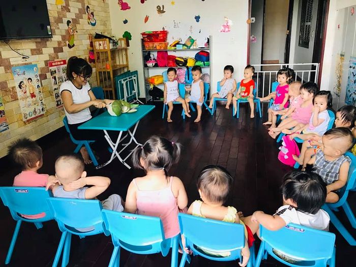 Hình ảnh đáng yêu tại Nhà Trẻ Happy Baby