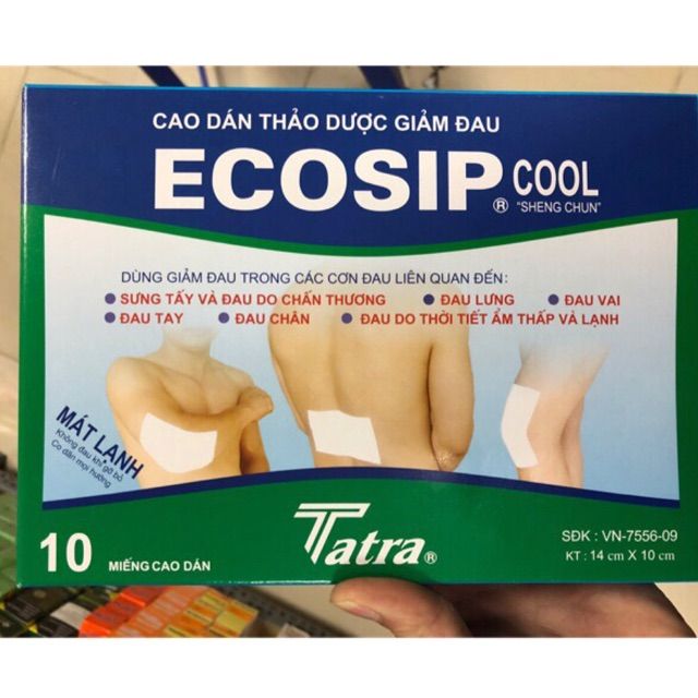 Hình ảnh sản phẩm Ecosip Cool giảm đau (ảnh 1)