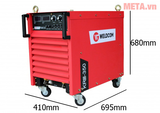 Máy hàn Mig Weldcom KRIII 350 công nghệ Thyristor