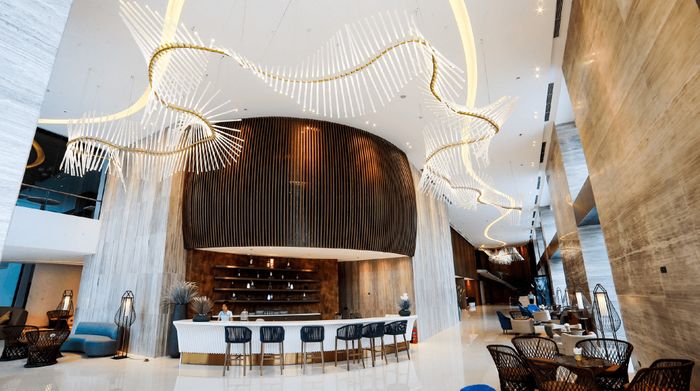 Hình ảnh ấn tượng về kiến trúc độc đáo của Dragon Style Hotel