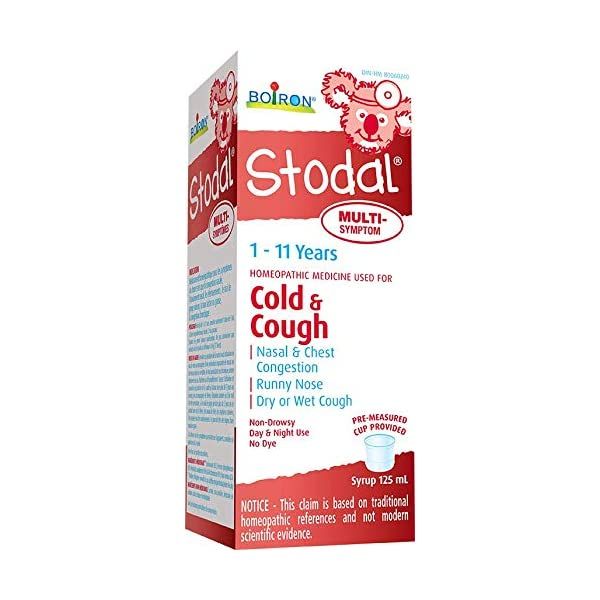 Siro Stodal Boiron - Thiết kế chai sang trọng, an toàn cho trẻ nhỏ