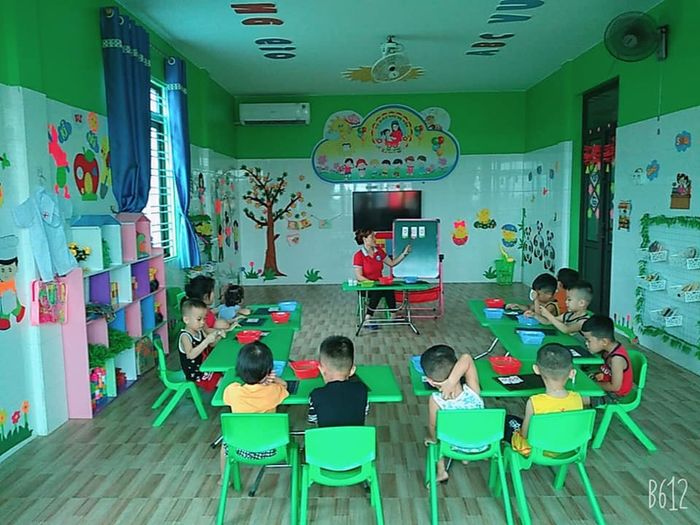 Nhóm trẻ, lớp mầm non Liên Cơ Chim Non ảnh 1 - Khoảnh khắc hạnh phúc trong ngôi nhà thứ hai đầy ắp tiếng cười