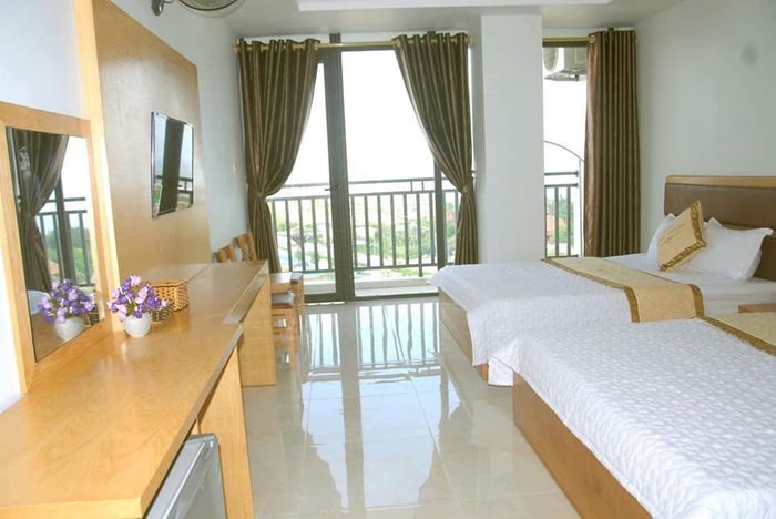 Hình ảnh ấn tượng về không gian nghỉ dưỡng tại Khách sạn Hồng Thanh