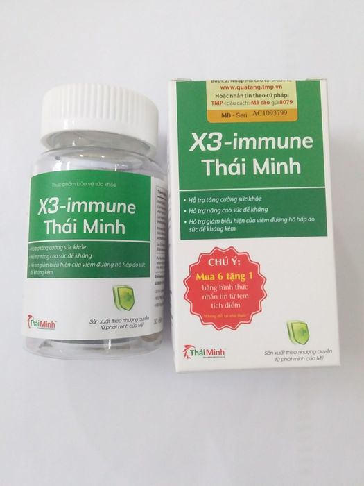 Hình ảnh X3-Immune Thái Minh - Công nghệ miễn dịch đột phá từ Mỹ