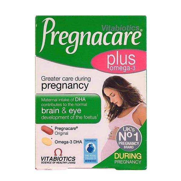 Vitamin bà bầu Pregnacare Plus Omega-3 - Hộp 56 viên