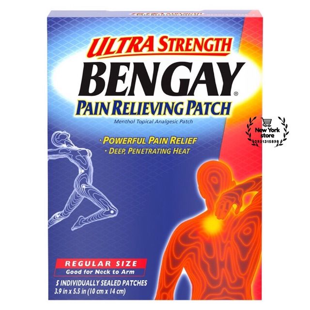 Hình ảnh miếng dán giảm đau BenGay (ảnh 1)