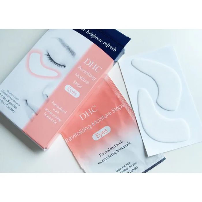 Hình ảnh thực tế mặt nạ mắt DHC Pack Sheet Eyes cao cấp