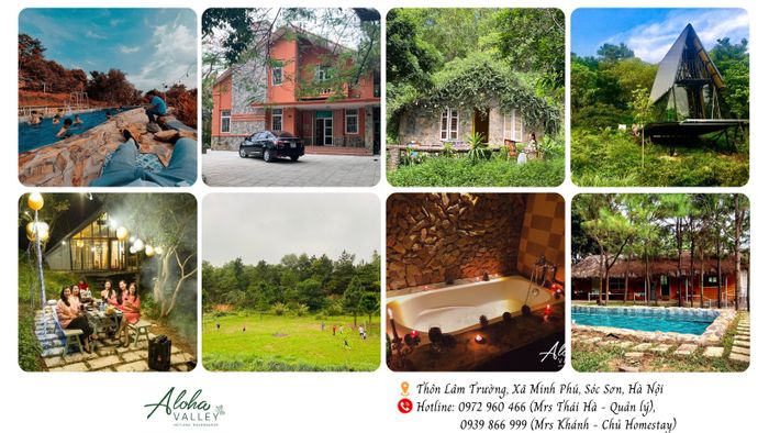 Aloha Valley - Bungalow lãng mạn tại Sóc Sơn