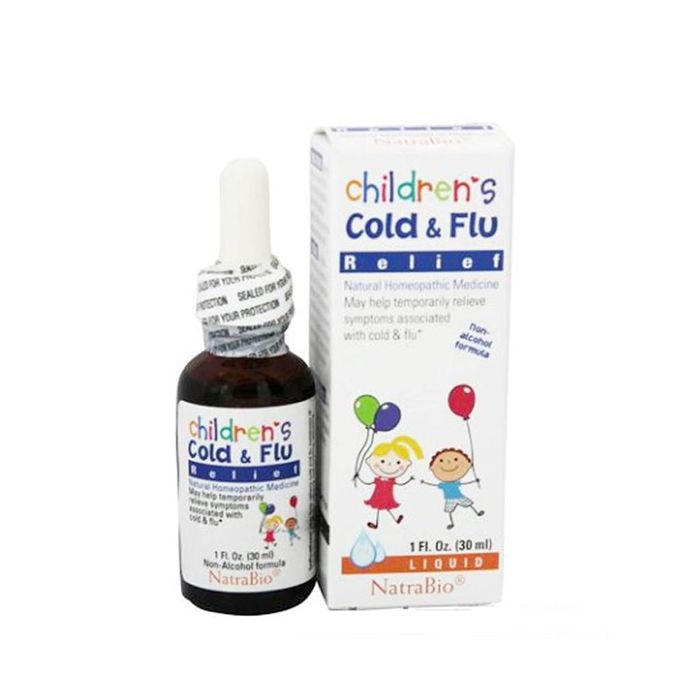 Siro Children's Cold & Flu Relief - Thiết kế chai nhỏ gọn, tiện dụng