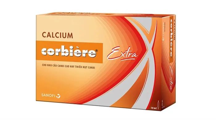 Hình ảnh thực tế hộp Calcium Corbiere Extra (ảnh 2)