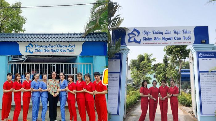 Không gian xanh mát tại Viện Dưỡng Lão Vườn Lài