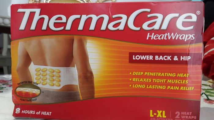 Hình ảnh miếng dán nhiệt Thermacare Heatwraps