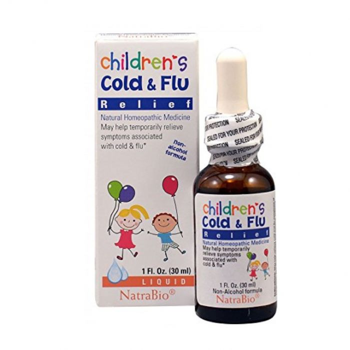 Siro Children's Cold & Flu Relief - Bao bì chính hãng với thông tin đầy đủ
