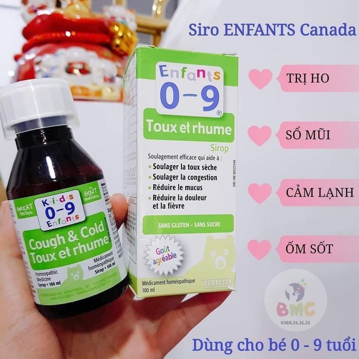 Siro Enfants - Người bạn đồng hành bảo vệ sức khỏe hô hấp cho bé (Ảnh minh họa 2)