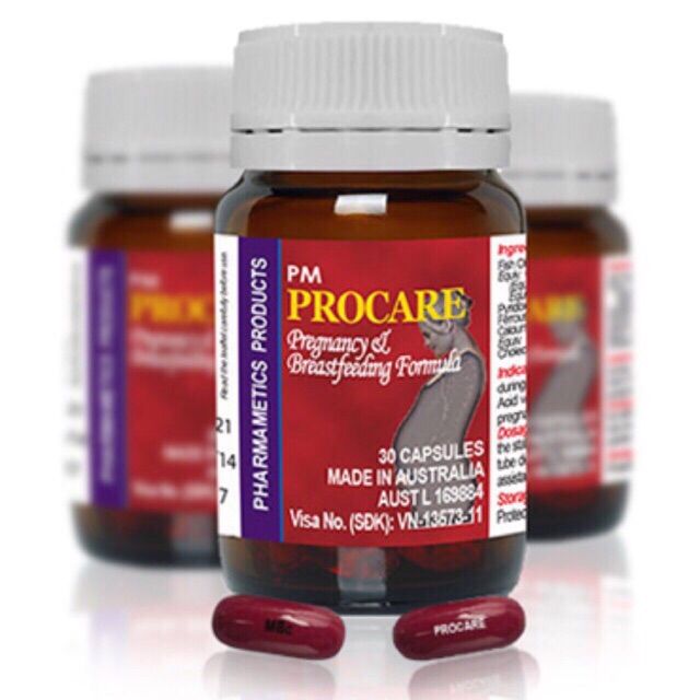 Thuốc bổ cho phụ nữ mang thai PM Procare - Hình ảnh 1