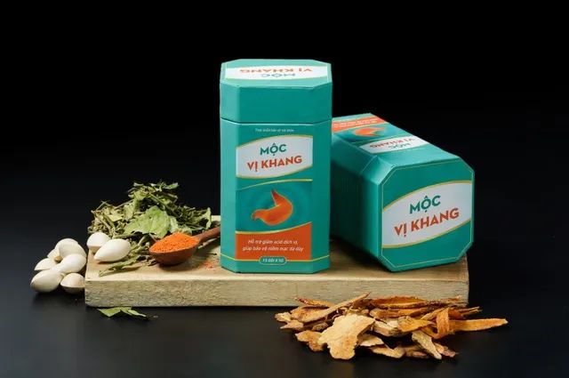 Hình ảnh bao bì sản phẩm Mộc Vị Khang chính hãng